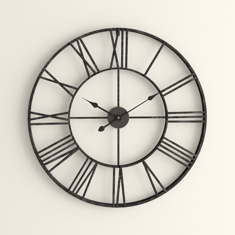 Oversized Eisenhauer 30" Wall Clock & Reviews Joss & Main